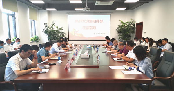 集團黨委副書記、總經(jīng)理吳波一行到沈陽航空工業(yè)發(fā)展有限公司調(diào)研指導