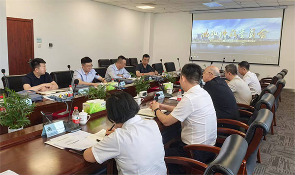 沈陽仲裁委員會辦公室主任邱立民一行來集團座談?wù){(diào)研